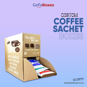 Custom Coffee Sachet Boxes